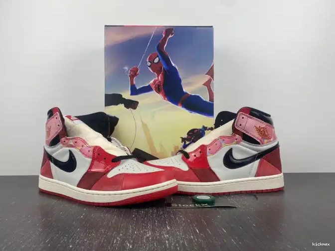Rep MAX OG Jordan 1 Across High DV1748-601 Spider-Verse the Spider-Man 0517